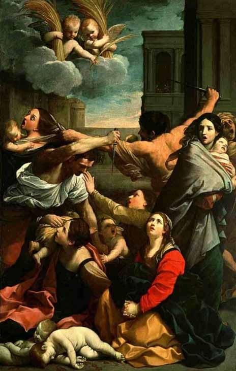 kép: Guido Reni: Aprószentek