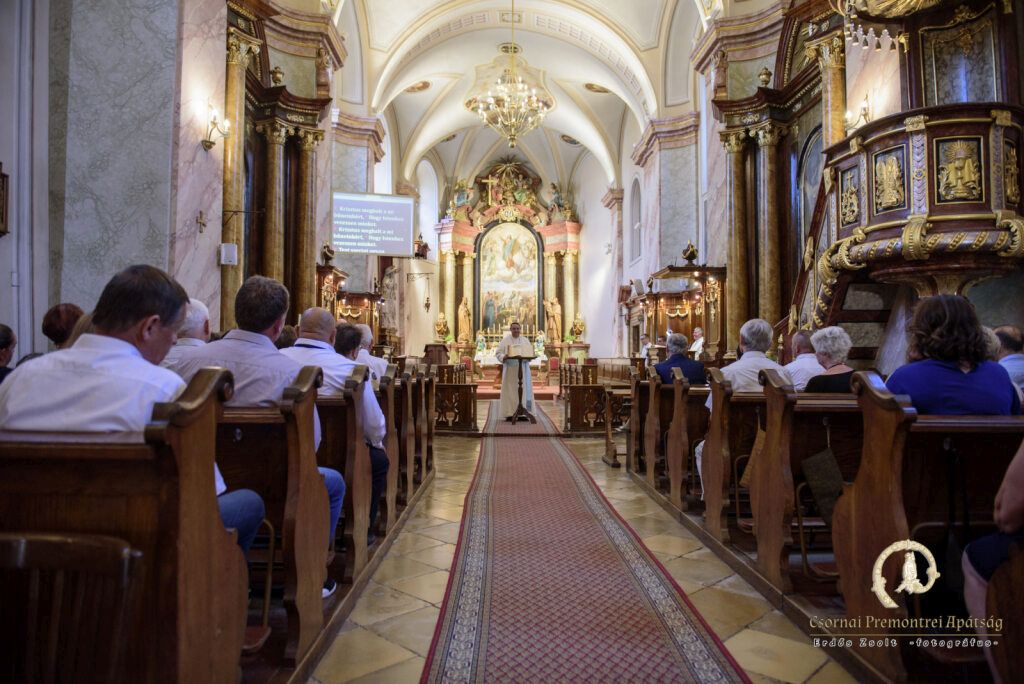 Csornai Premontrei Prépostság prédikáció